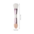  2 Pcs Makeup Brushes Set Double-ended Artist Tools Cosmetics Accessory