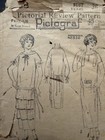 Original Pictoral Review Ladies Pull-over Dress Sewing Pattern  size 36   