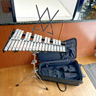 Ludwig M651r Bell Kit  W rolling Carrying Case Wheels Mallets Music Stand Band