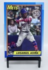 2025 Topps Luisangel Acuna Juan Soto Vientos 1990 Topps Lot X 3 New York Mets