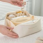 Makeup Organizer Bag Cosmetic Travel Case Zip Toiletry Pouch For Women