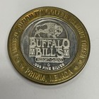 10 Buffalo Bills Primm Nevada  999  60 Oz Silver Round Token Medicine Crow