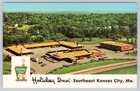 Holiday Inn Southeast Kansas City  Us Hwy 50 East  Mo 1967 Vintage Postcard Unp