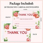 Strawberry Thank You Cards Fill In The Blank With Envelopes For Kids  Pink Bow 