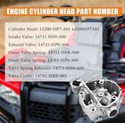 Cylinder Head Valves Kit For Honda Trx500 Foreman 12-21 Trx500fa Rubicon 15-19 U
