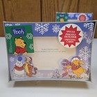 Vintage Gibson Disney Winnie Pooh Christmas Photo Greeting Cards Sealed Lot Of 2