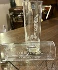 Courvoisier Highball Cognac Cocktail Shot Glass Set Of 2 Etched France 6  Tall