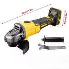 Cordless Angle Grinder For Dewalt 20volt Battery 2 Speed Adjustable Brushless Us