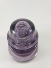 Antique Whitall Tatum Co No 1 Purple Glass Insulator 19 Made In Usa