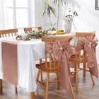 Milvowoc Rose Gold Satin Table Runners  5 Pack  12 X 108 Inch   Bright Satin    
