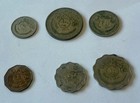 Full Set Iraq With Silver Coins  6 Pcs 1959  1 5 10 25 50 100 Fils   High Grade