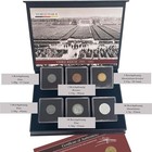 Ww2 Coins - 6 Nazi Coins Issued From 1936 To 1945 - Third Reich Ww2 Memorabilia