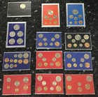 Bulk Collection Of Cased Uk British Coins With Free Uk Postage 