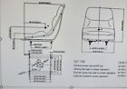 Forklift Seat Mitsubishi  Caterpillar  Yale  Hyster  Clark  Cat