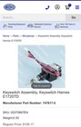 Michco Mfg  Part   747617-2 Keyswitch Asy On off For Minuteman Floor Scrubber