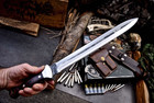 Cfk Ipak Handmade D2 Custom Replica Roman Gladius Short Sword Dagger Shiv-knife