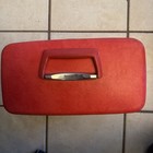 Vintage Red  samsonite Silhouette Hard Shell Train Luggage Case  No Key