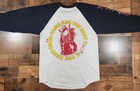 Vintage Motley Crue Raglan Shirt Mens Small White Dr Feelgood Fans Are The Best