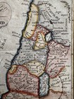 Holy Land 1799 Palestine Dead Sea Arabia Deserta Wild Of Paran Amalekites Map