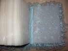Baby Boy Personalized Pastel Eyelet Pocket Photo Album   Brag Brag - Handmade