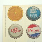Bacardi Rum Print Ad Coca-cola Pepsi 7up Dr Pepper Bar Decor Vintage Advertising