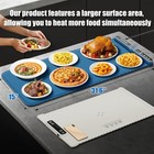 Warming Mat For Food Extra Large  Silicone Heating Mat For Food  15 x31 6 
