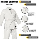 Judo Karate Training Suit Martial Arts White Uniform Set For Kids   Adults