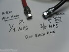Set Of 25  Fluid   Air Paint Spray Hose Assemblies  Conventional   Hvlp