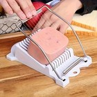 Stainless Steel Manual Luncheon Meat Egg Slicer Multipurpose Kitchen Cutter Tool