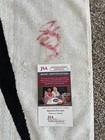John Daly Autographed Signed Nike Black White Golf Towel Jsa Coa