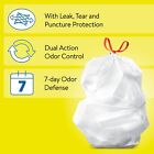 3 Boxes Great Value Strong Flex Tall Kitchen Drawstring Trash Bags  13 Gallon