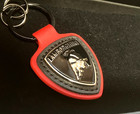Lamborghini 3d Red Keyring Key Holder Keychain Lamborghini Emblem