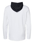 Adidas Golf Men s Textured Mixed Media White Hoodie Pullover With Pockets Size L