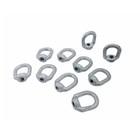 10pc 1 4  Hot-dipped Galvanized Eye Nut 5 16 -18 Tap  850 Lb Wll Lifting Rigging