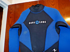 Aqua Lung Women s Full Suit Wetsuit 7mm Blue black Size 13 14 - Excel 