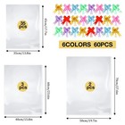 100 Pcs 3 Sizes Shrink Wrap Bags For Gift Baskets 20  X 28  16  X 24  14  X 18 