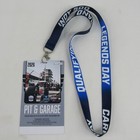 2026 Pit   Garage Hard Card Credential   Lanyard Indy 500 Qualifying Grand Prix
