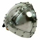 Medieval 18 Gauge Steel Norman Helmet Viking Armor