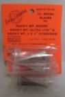 Rocky Mountain Razor Replacement Blades    3-packs Of 12 Blades 