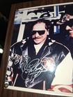 Dale Earnhardt Sr   Richard Petty Autographed 8x10 Photo 12x15  Plaque W coa 