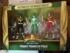 Mighty Morphin Power Rangers Re-ignition Power Transfer 3 Pack Black Red Green