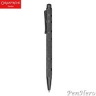 Caran D ache Ecridor Black Lines Ballpoint Pen   Leather Case