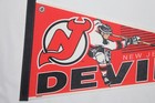 Vintage New Jersey Nj Devils Nhl Full-size Pennant 12x30  90s Wincraft