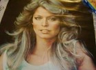 Vintage Original 1977 Super Farrah Fawcett 40 X 28 Pinup Poster Television Movie