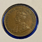 1927 Canada 1 Cent Coin - George V - Small Canadian Bronze 1 One Penny - Xf 40