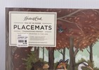 Hester   Cook Thanksgiving Friends 30 Paper Placemats Pad Woodland Animals   New