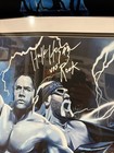 Hulk Hogan Signed Wrestlemania 18 24x36 Bartlett Art Print Original