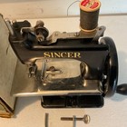 Vintage Singer No 20 Childs Sewing Machine Black Cast Iron With Original Box