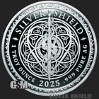 2025 Silver Shield Deny Truth - 1oz  999 Silver Proof - Pre Sale