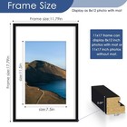 11x17 Picture Frame Black Poster Frame To Display 11 By 17 Inch Picture Photo
